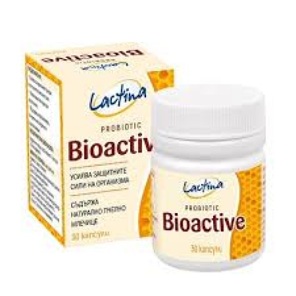 BioActive Probiotic with natural Royal Jelly and Prebiotic 30 caps.