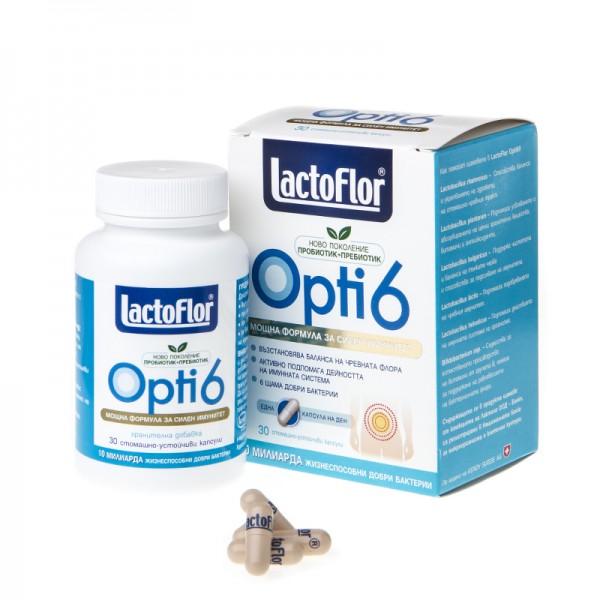 Laktoflor Opti 6 – 30 капсулы